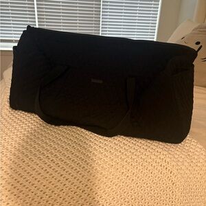Vera Bradley Black Travel Bag